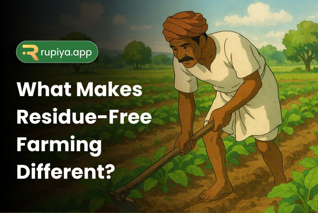 What Makes Residue Free Farming Different