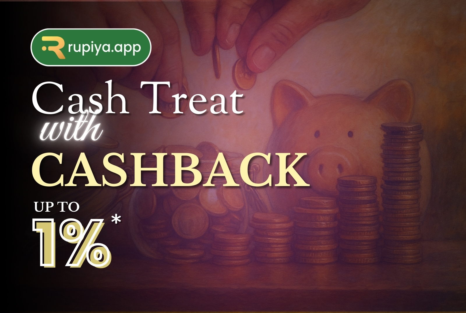 1% Cashback on Recharge & Bill Payments